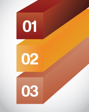 infographics design over  gray illustration のイラスト素材