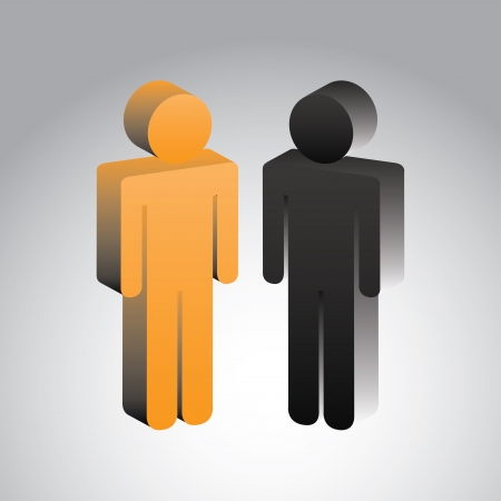 business planner over gray illustrationのイラスト素材