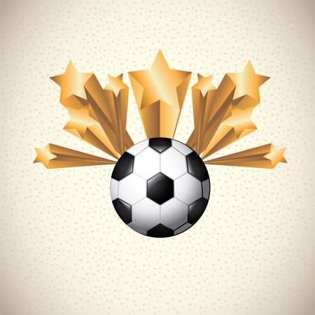soccer design over pattern illustrationのイラスト素材