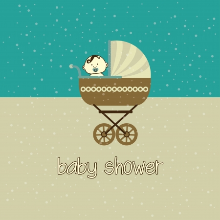 baby design over blue background vector illustrationのイラスト素材