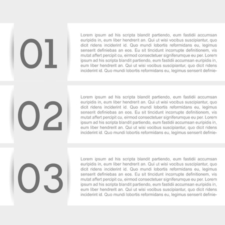 numbers design over white background vector illustrationのイラスト素材