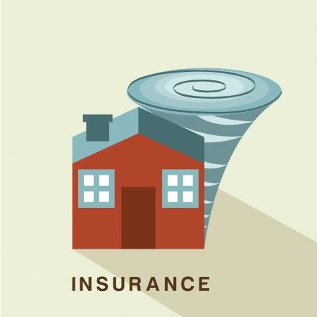 insurance design over white background vector illustrationのイラスト素材
