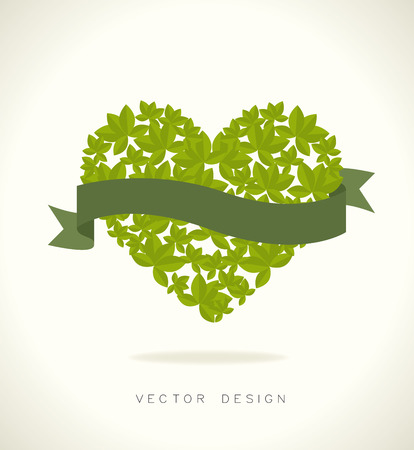eco design over white background vector illustration のイラスト素材
