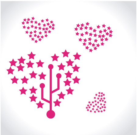 social media  over gray background vector illustrationのイラスト素材