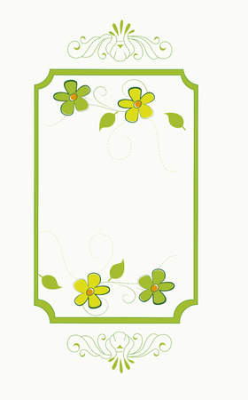 flowers design over white background vector illustration  のイラスト素材