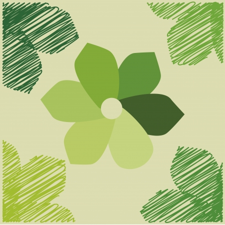 flowers design over gray background vector illustration  のイラスト素材