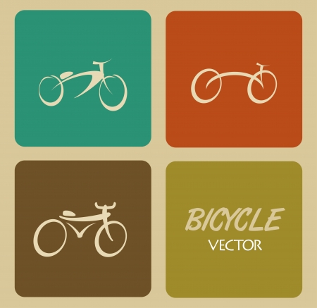 bicycle design over pink  background vector illustration  のイラスト素材
