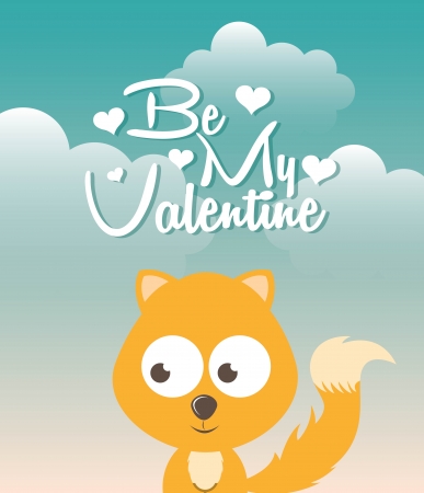 love design over sky   background vector illustration  のイラスト素材