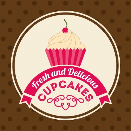 bakery design over dotted background vector illustration  のイラスト素材