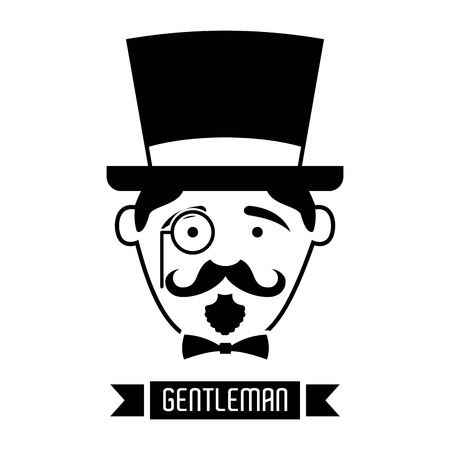 hipster design over  white  background vector  illustration  のイラスト素材