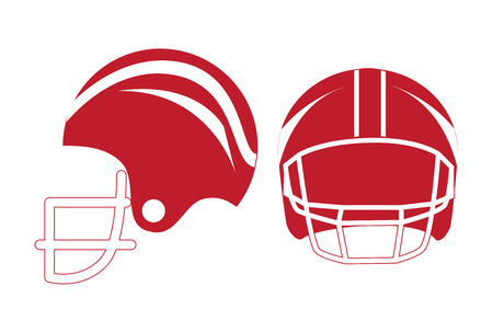 american football design over   background vector illustration のイラスト素材