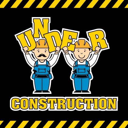 industrial workers over black background vector illustrationのイラスト素材