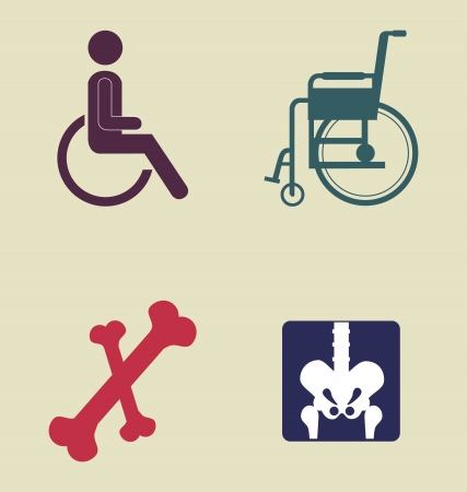 medical dsign over  beige background vector illustration  のイラスト素材