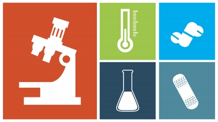 medical dsign over  colors background vector illustration  のイラスト素材