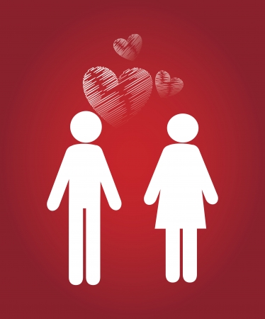 medical dsign over  red  background vector illustration  のイラスト素材