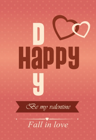love design over pink background vector illustration  のイラスト素材