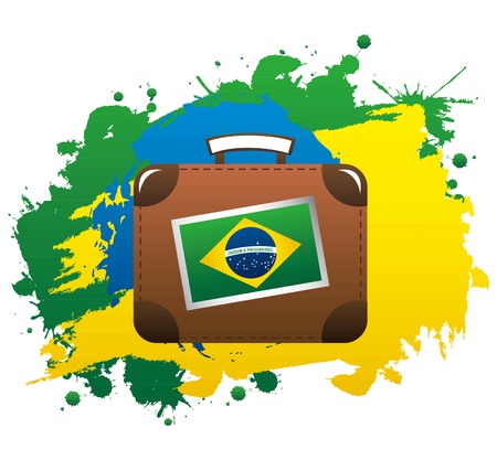 travel design over white background vector illustrationのイラスト素材