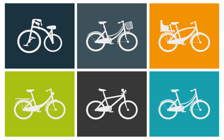 bicycle design over   background vector illustration  のイラスト素材