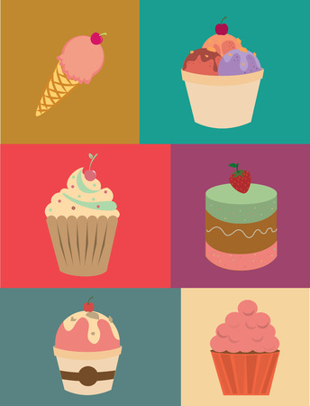 bakery design over colors background vector illustration  のイラスト素材