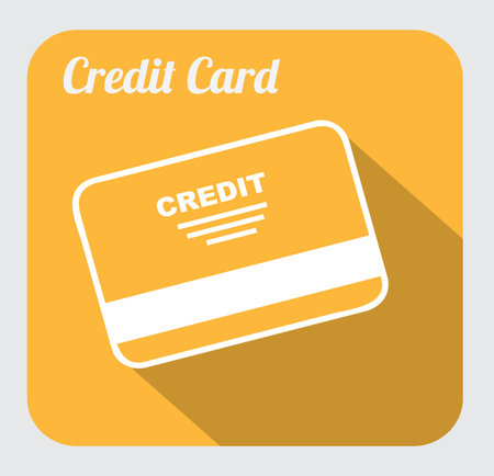 shopping design over yellow background vector illustrationのイラスト素材