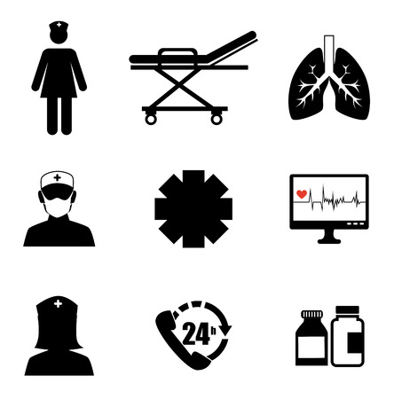 medical dsign over white  background vector illustration  のイラスト素材