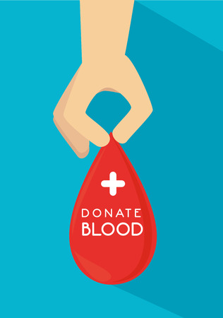 medical dsign over blue  background vector illustration  のイラスト素材