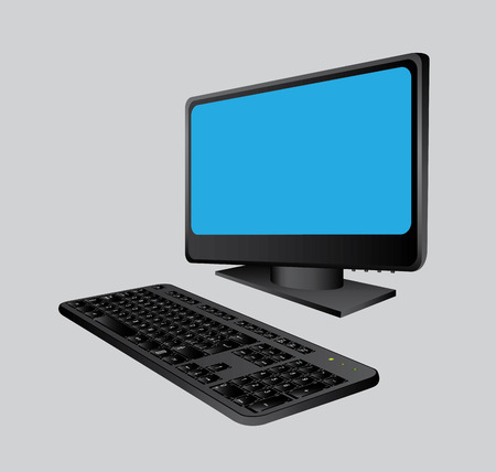 technology design over  gray background のイラスト素材