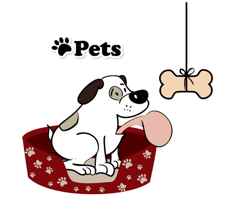 pets  design over white  background vector illustration  のイラスト素材