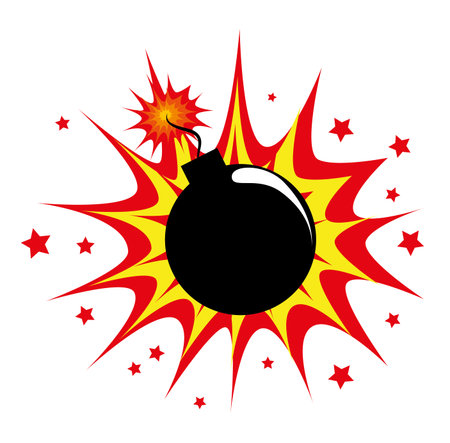 pop art   over   white background vector illustration