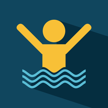 Life insurance design over blue background illustrationのイラスト素材