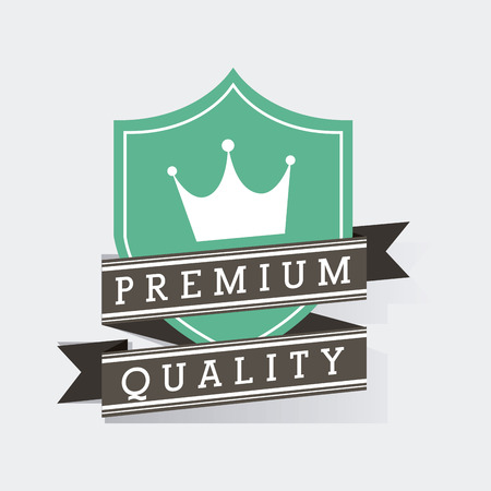 shopping label design over white   background illustrationのイラスト素材