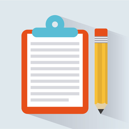 office equipments background illustrationのイラスト素材