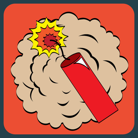 pop art design over red background vector illustrationのイラスト素材