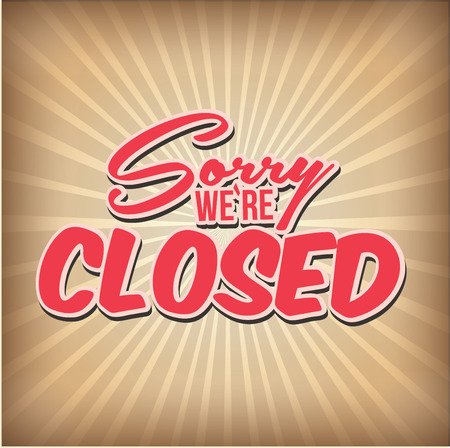 Closed design over green  background vector illustrationのイラスト素材