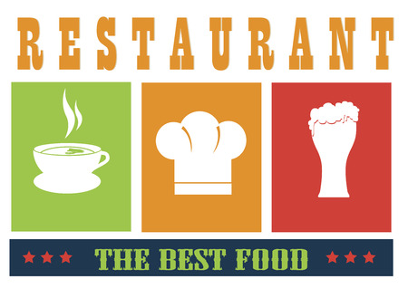 menu squares design over white background vector illustration    のイラスト素材