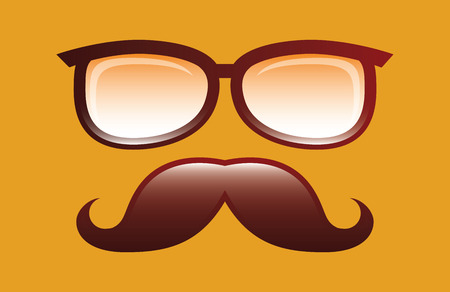 retro style  design over yellow background vector illustrationのイラスト素材