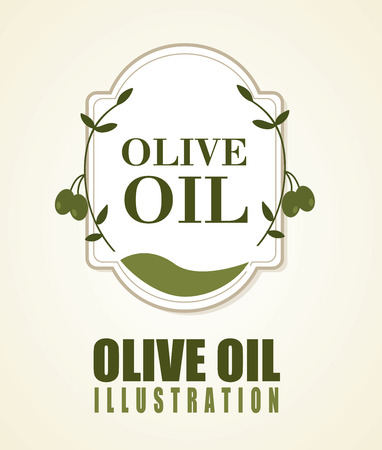 olive oil designのイラスト素材