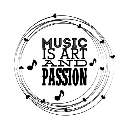 musical design のイラスト素材