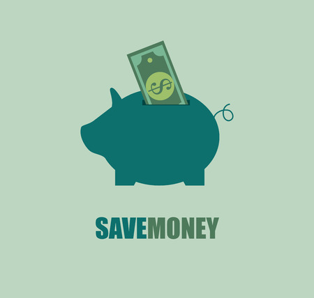savings designのイラスト素材