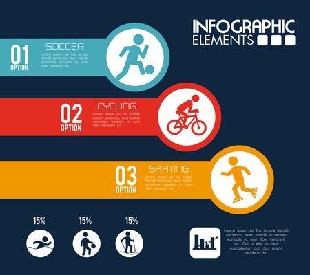 fitness pattern over blue background vector illustrationのイラスト素材