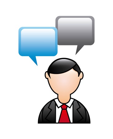 Communication icons over white background vector illustration  のイラスト素材