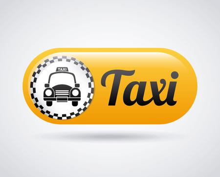 taxi design over white  background,vector illustrationのイラスト素材