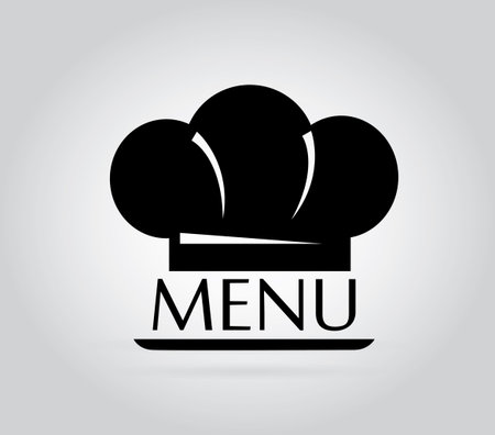 Restaurant menu design over gray background,vector illustrationのイラスト素材