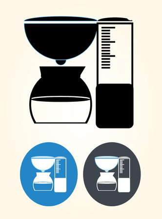 Coffee design over white background, vector illustrationのイラスト素材