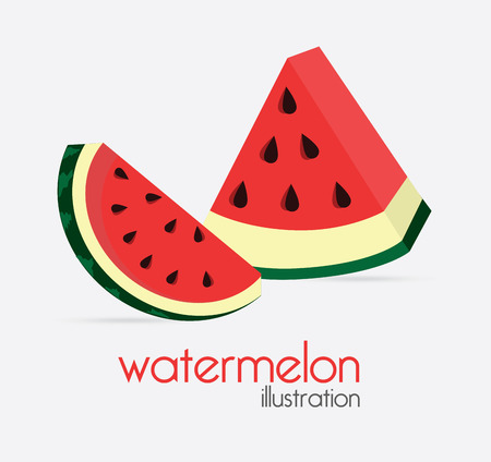 Fruits design over gray background, vector illustrationのイラスト素材