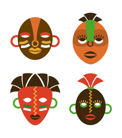 Africa design over  backgroundのイラスト素材