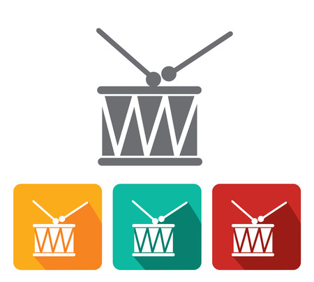 Music design over white backgroundのイラスト素材