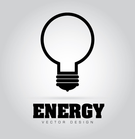 Energy design over gray backgroundのイラスト素材