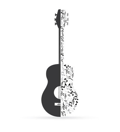 Music design over gray background,vector illustrationのイラスト素材