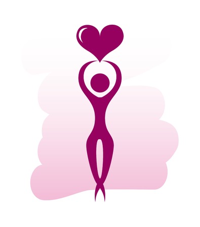 Gender design over white background, vector illustrationのイラスト素材